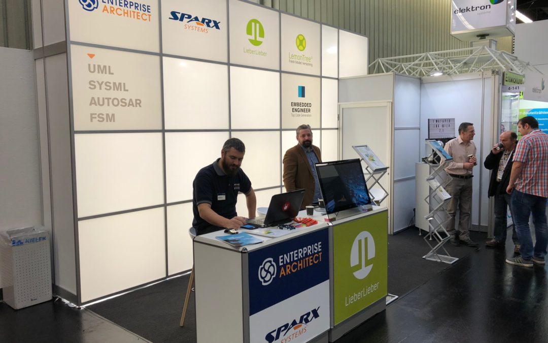 LieberLieber und Sparx Systems Central Europe auf der embedded world 2019