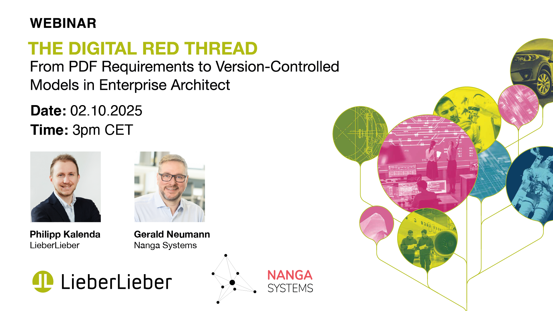 WEBINAR: The Digital Red Thread – From PDF Requirements to Version ...
